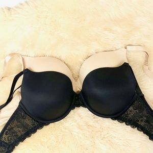Maidenform - (2) Black & Nude Push-Up Bras NWOT